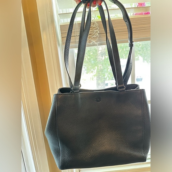 Dagne Dover Small Allyn Tote in Onyx Black - Picture 2 of 7